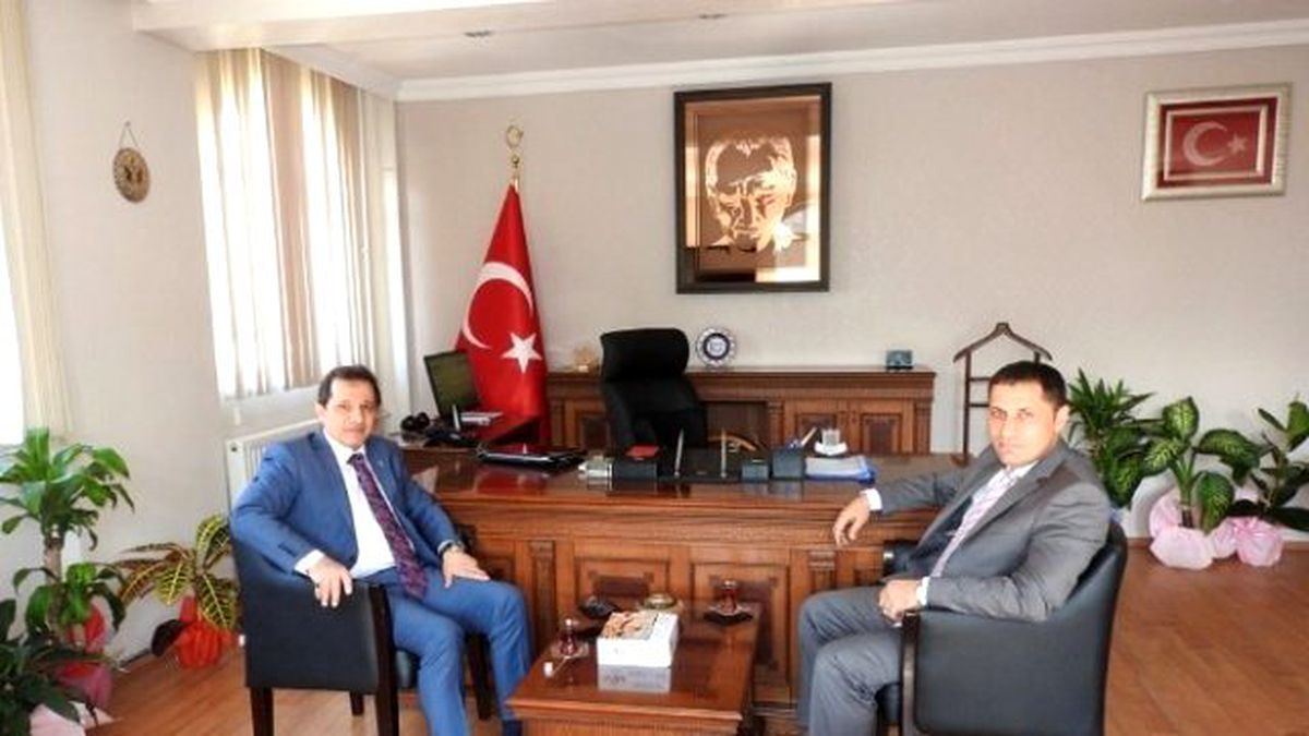 İl Emniyet Müdürü Yıldız\'dan Mustafakemalpaşa Kaymakamı Masatlı\'ya Ziyaret