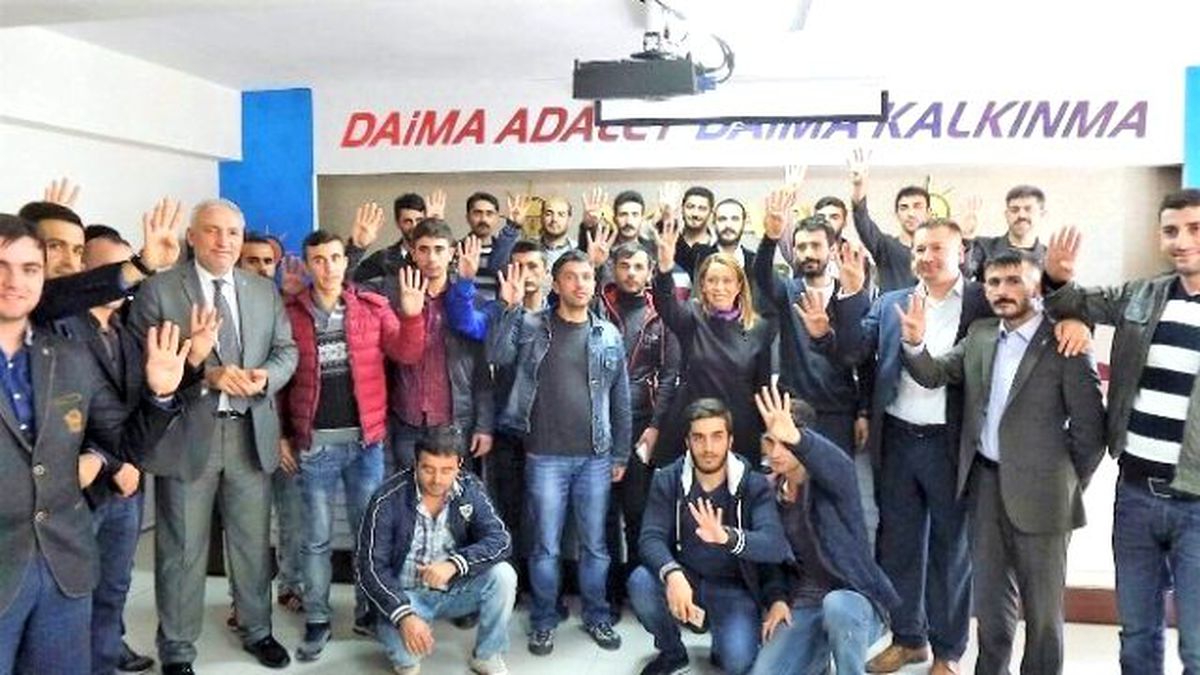 Mhp, Sp ve BBP\'den 110 Genç AK Parti\'ye Katıldı