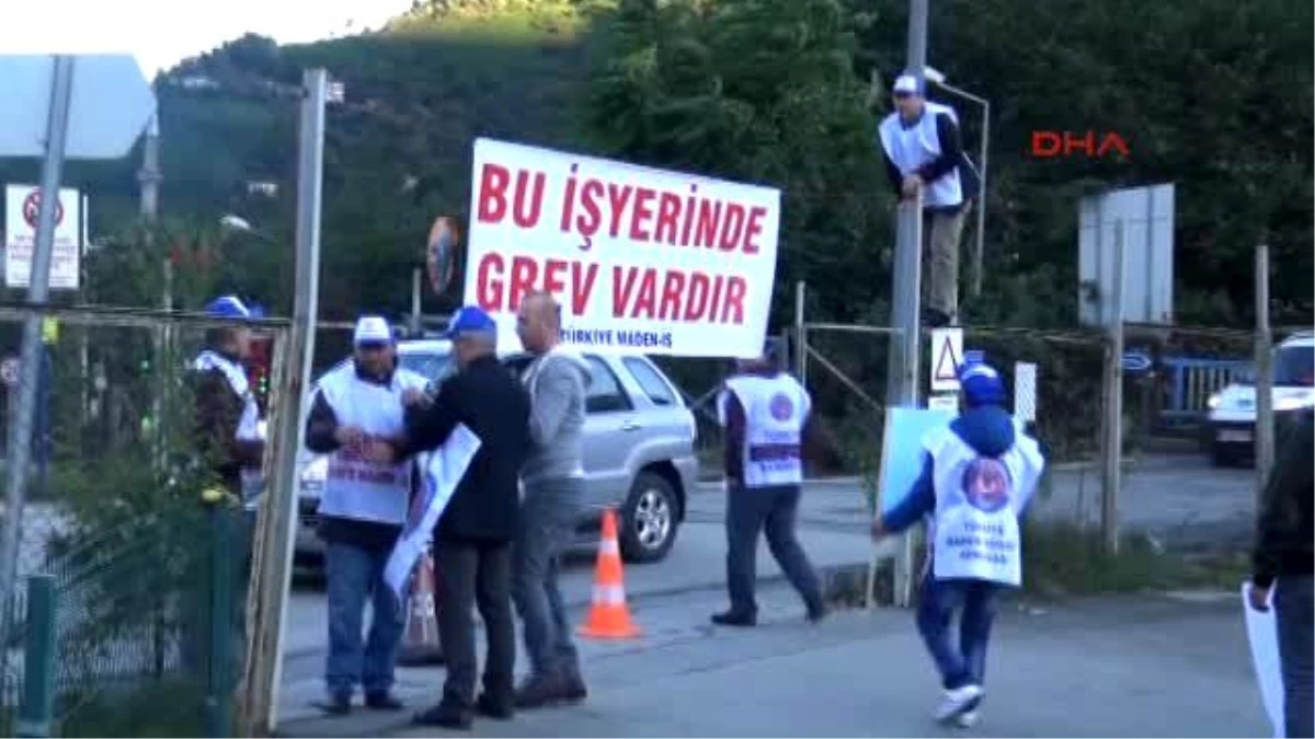 Rize Türkiye?nin En Büyük Bakır Madeninde 320 İşçi Grev Başlattı