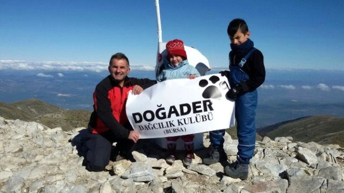5 Yaşında Uludağ\'ın Zirvesine Tırmandı