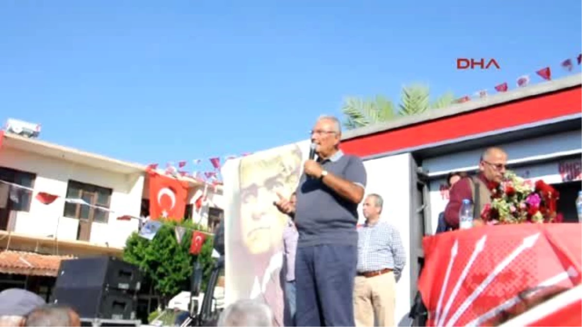 Gazipaşa - Deniz Baykal: Hukuk Devletinde Böyle Bir Şey Olamaz