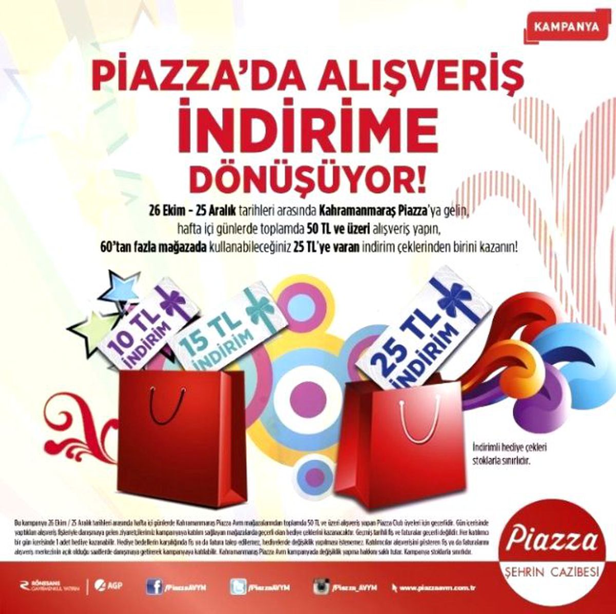Piazza\'da Alışveriş Şimdi Daha Kazançlı