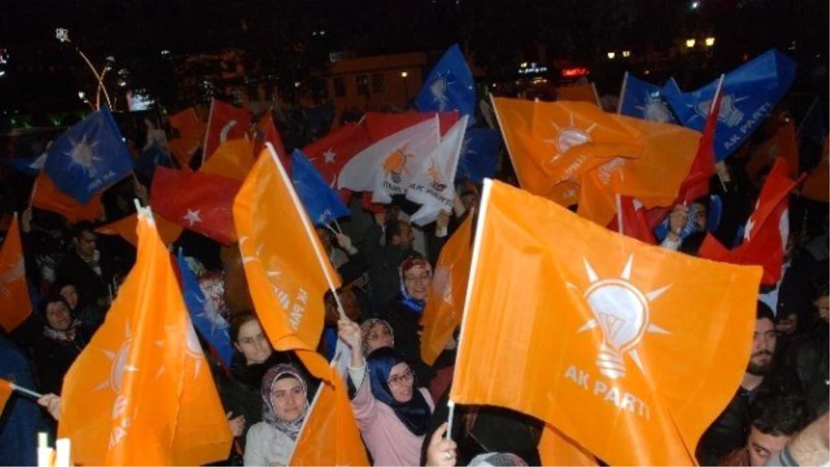 AK Parti\'nin Tokat\'ta Seçim Zaferi Kutlaması