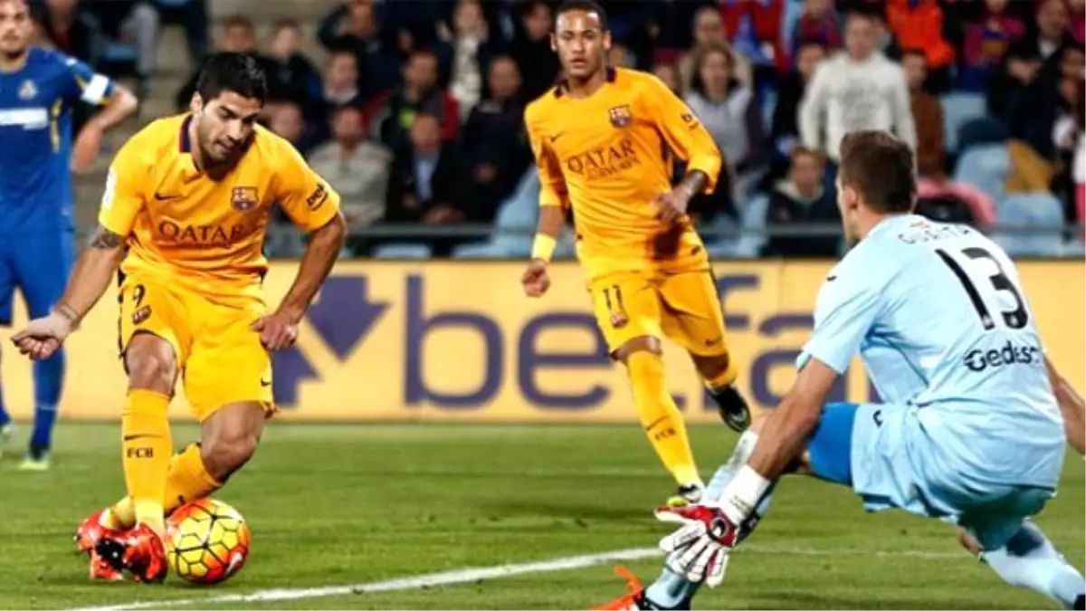 Barcelona, Getafe\'yi 2-0 Yendi