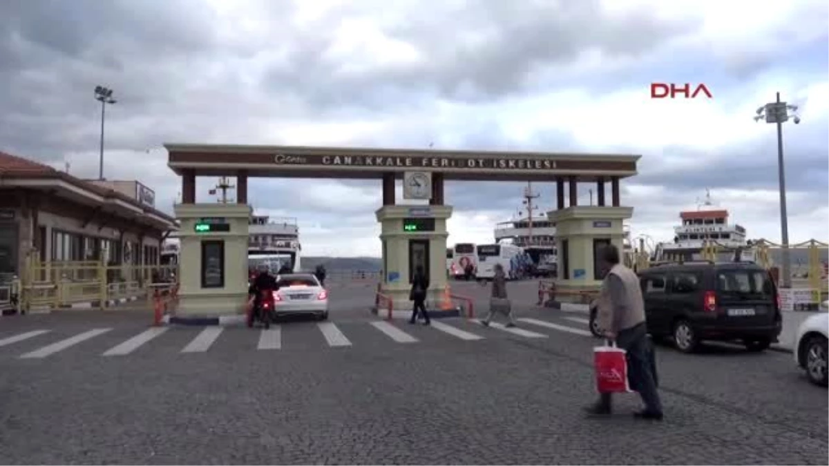 Çanakkale\'de Seçim Günü Adalara Ulaşım Durdu