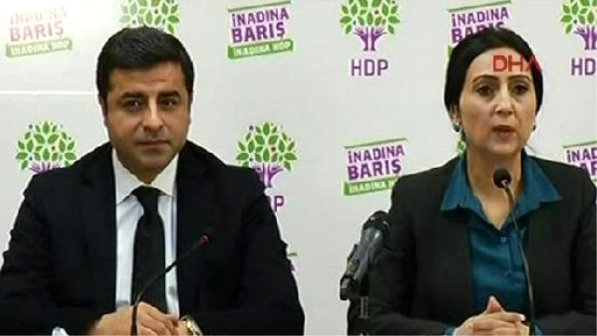 Hdp Co-Chairs Make Press Statement Over Snap Election Results