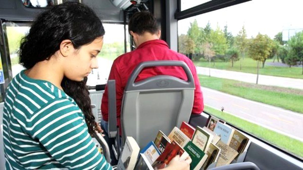 Kocaeli, Kütüphaneli Otobüsleri Çok Sevdi