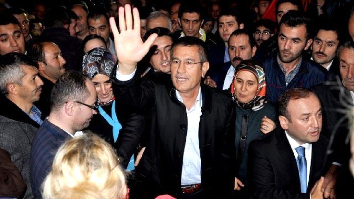 Nurettin Canikli Seçim Sonrası Atatürk Meydanı\'nda Konuştu