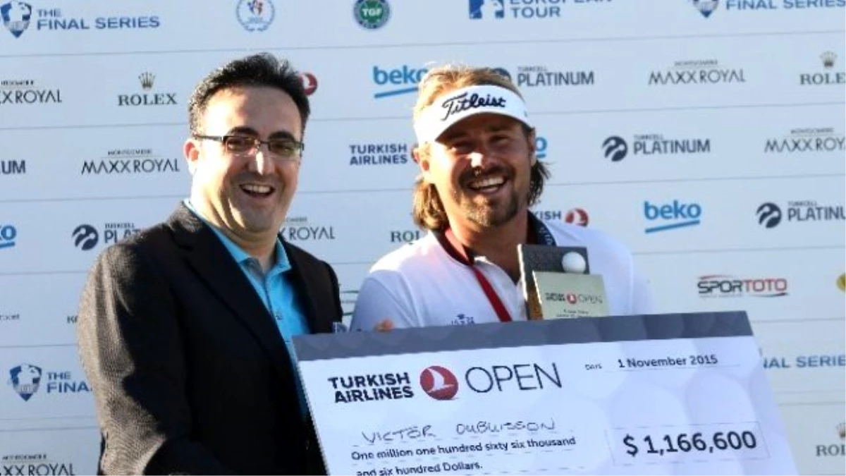 Turkısh Aırlınes Open\'da Şampiyon Vıctor Dubuısson