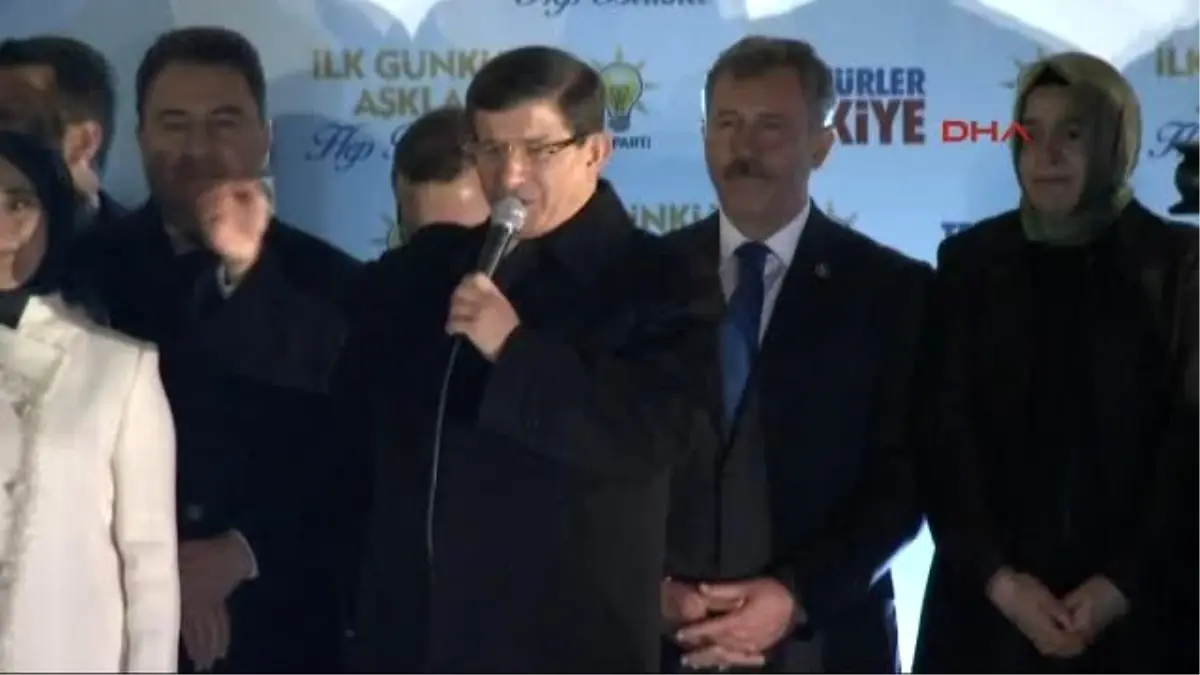 Başbakan Davutoğlu : Demokrasiden, Şefkatten ve Sevgiden Geriye Bir Adım Gidilmeyecektir 2