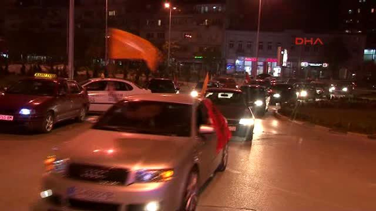 Makedonya?da AK Parti Zaferi Kutlandı