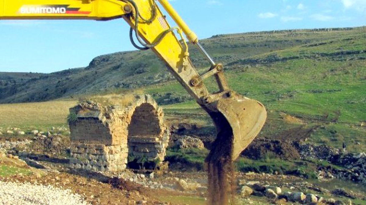 Tarihi Septimius Severus Köprüsünde Restorasyon Çalışmalarına Başlandı