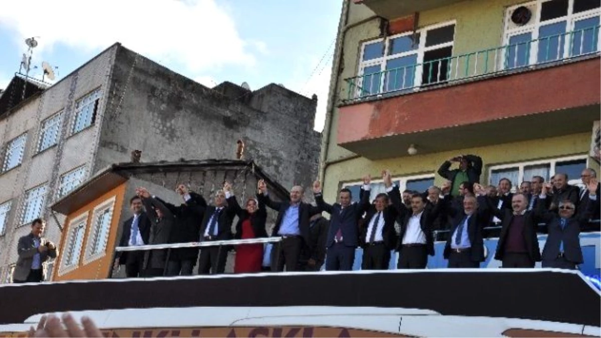 AK Parti Trabzon Milletvekilleri Teşekkür Ziyaretlerini Sürdürüyor
