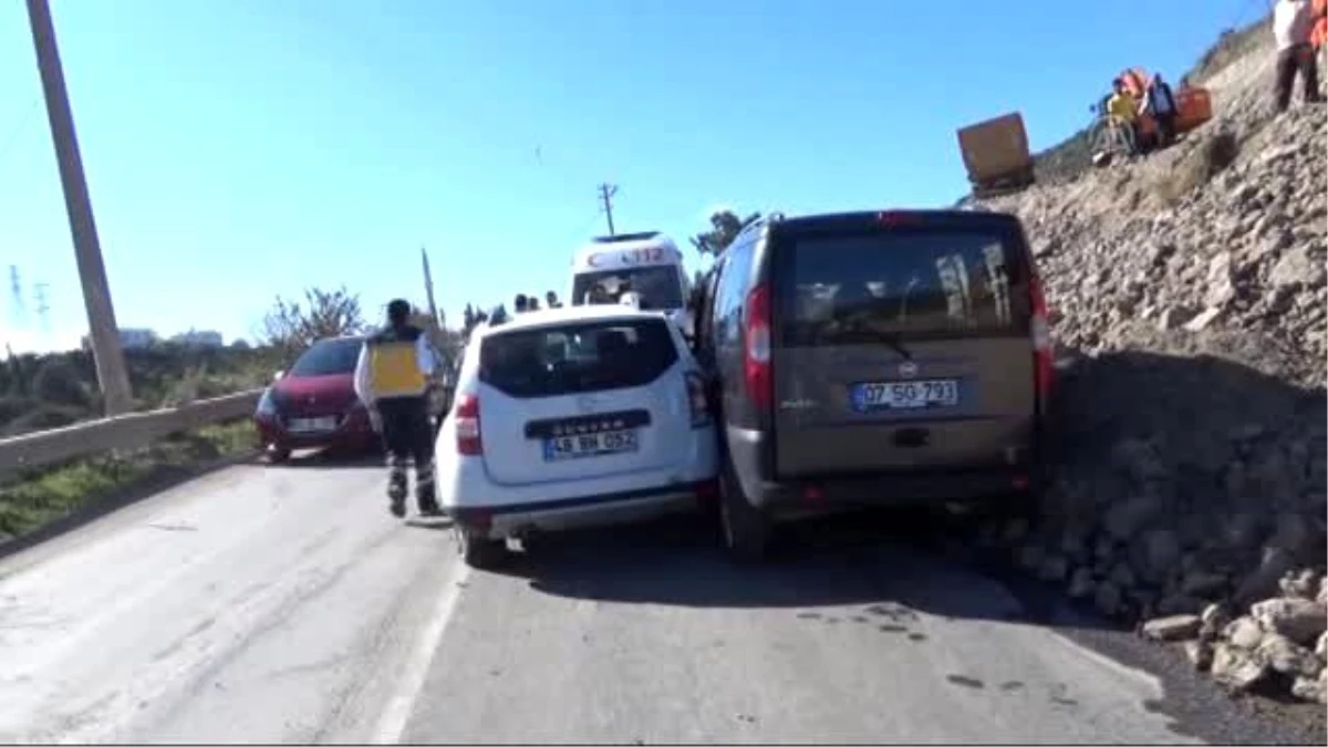 Bodrum\'da Trafik Kazası: 1 Yaralı