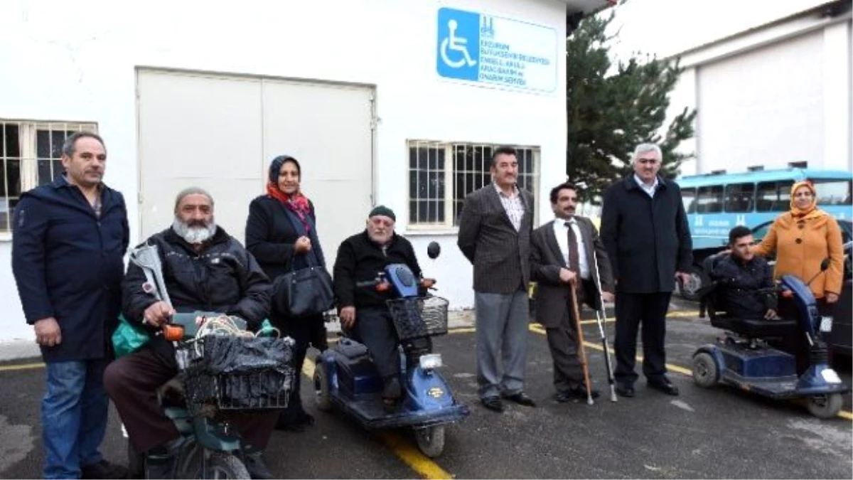 Büyükşehir, Engellilerin Akülü Araçları İçin Bakım Servisi Kurdu
