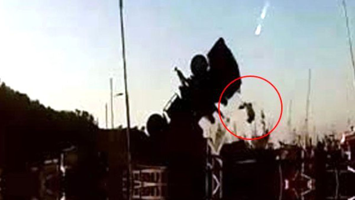 Vinç Operatörü, Devrilen Vinçten Aşağı Düştü