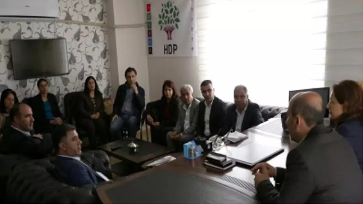 DTB\'den HDP\'ye Ziyaret