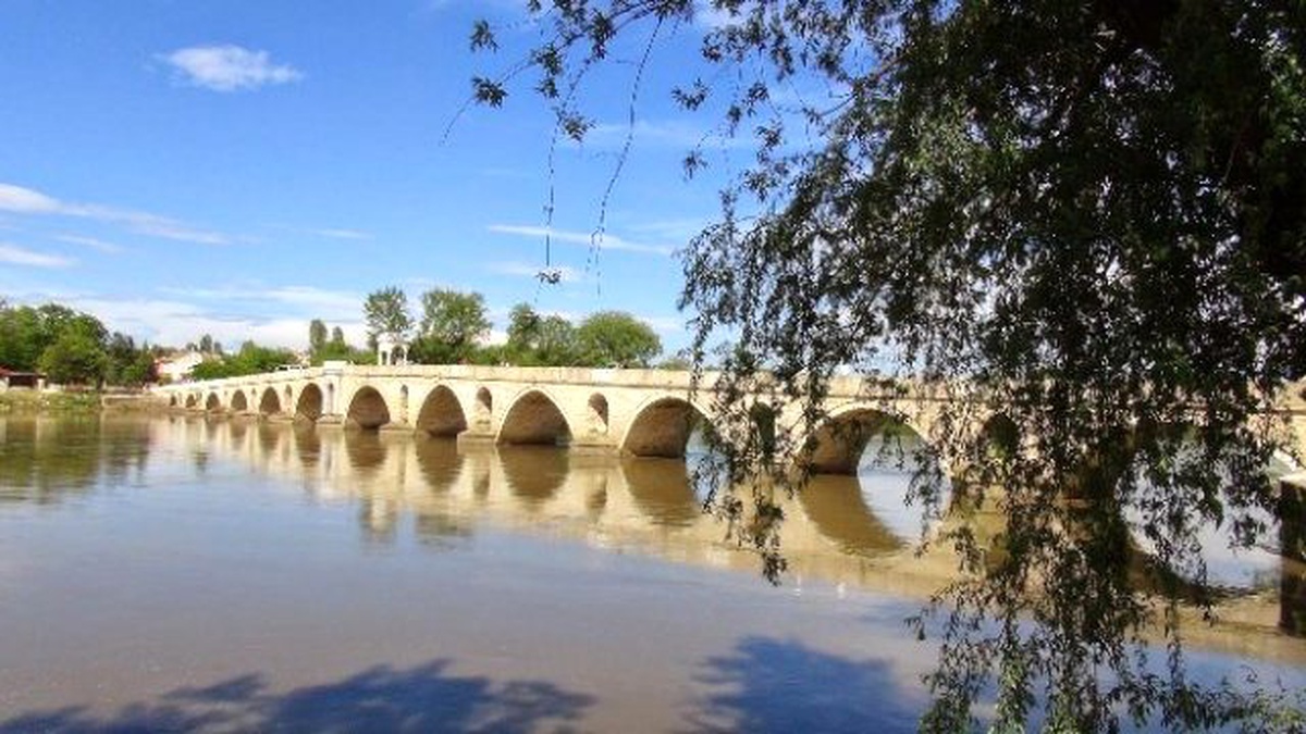 Edirne\'de Tarihi Köprülere Güvenlik Kamerası