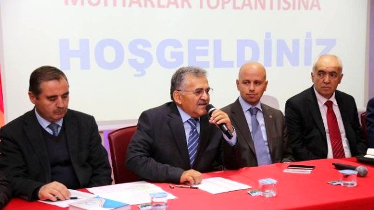 Melikgazi\'de 7 Ayrı Bölgede Muhtarlar Toplantısı Yapılacak