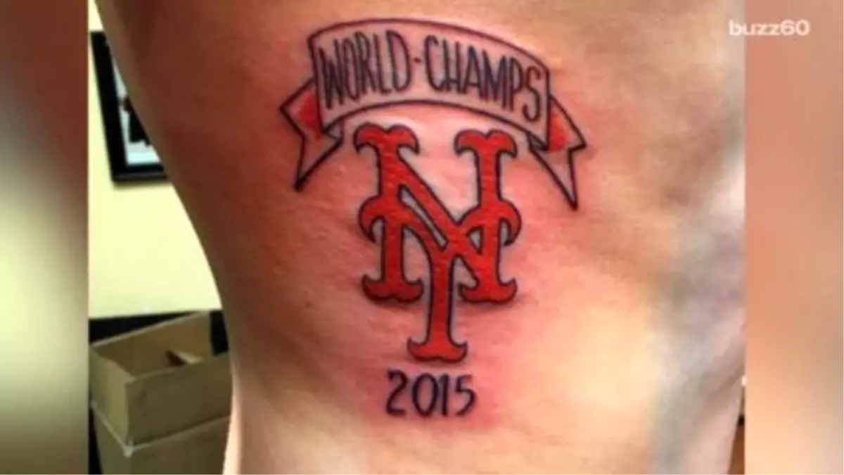 Mets\' Fan Jumped The Gun With \'World Champs\' Tattoo