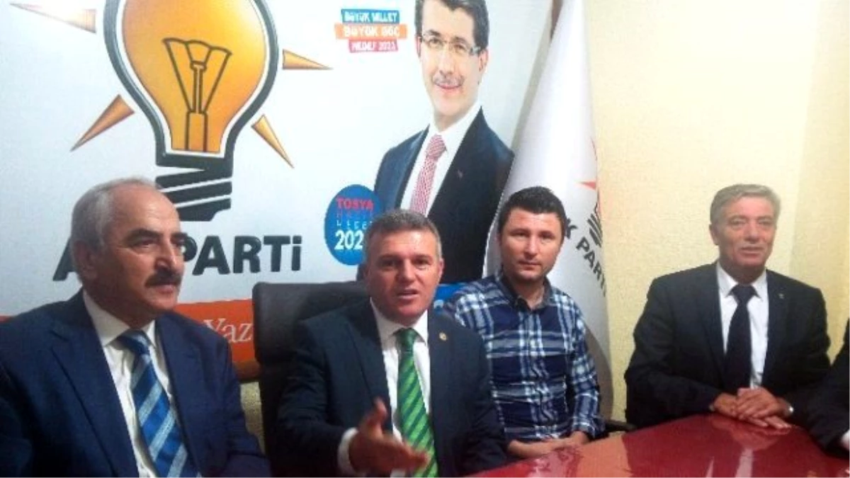 Milletvekili Metin Çelik Seçim Sonrası İlk Ziyaretini Tosya\'ya Yaptı