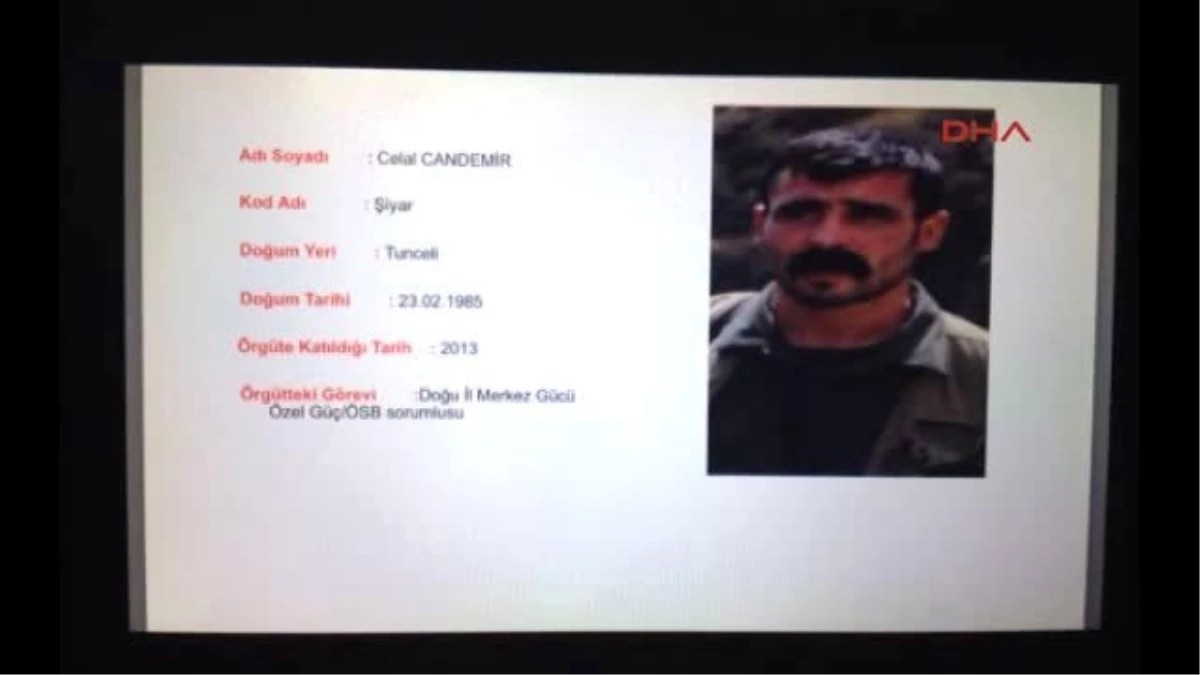 Tunceli\'de Yol Kesip Kimlik Kontrolü Yapan PKK\'lı Öldürüldü