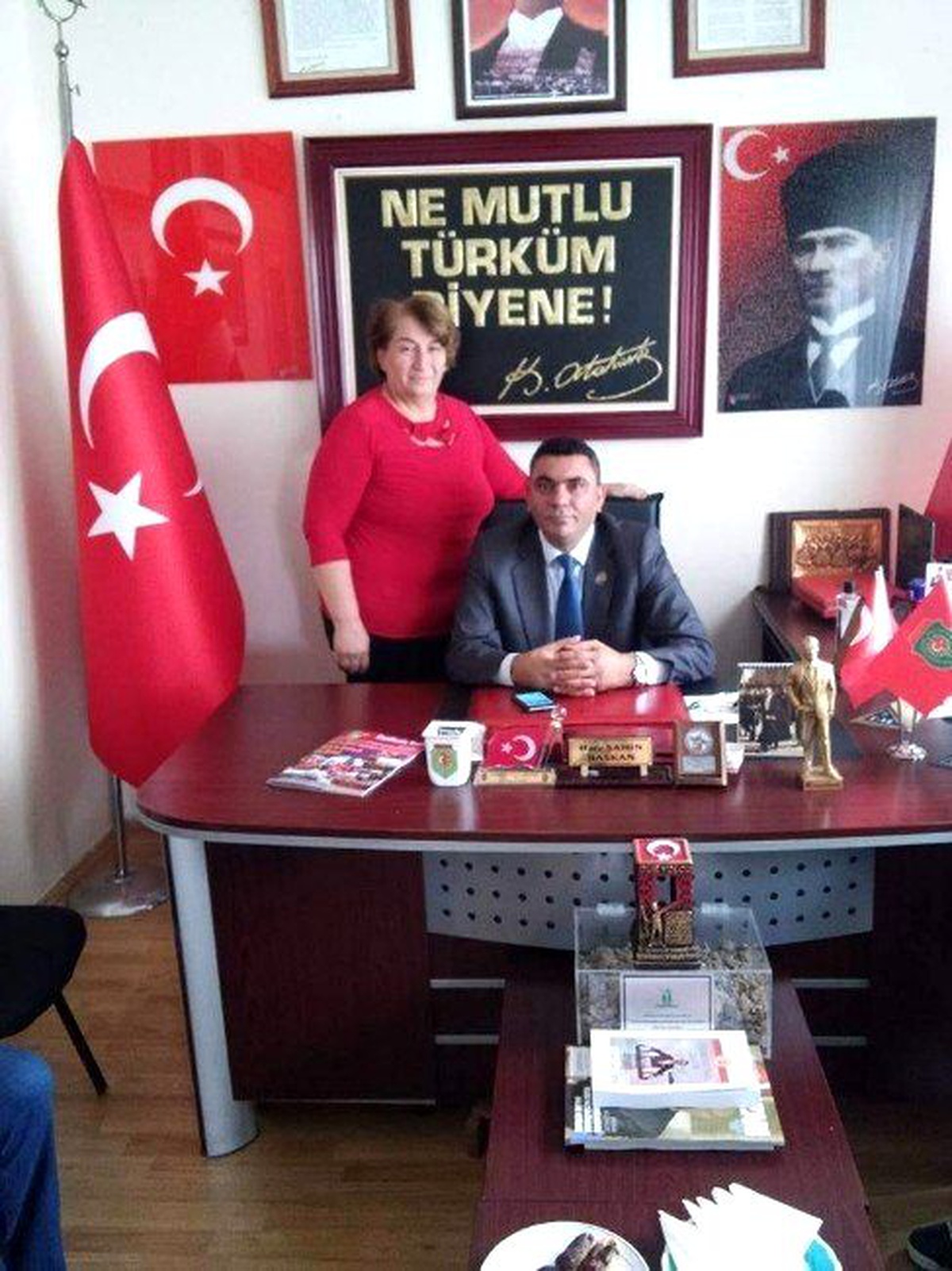 Ülkücü Kadınlardan Türkiye Harp Malulü Gaziler, Şehit Dul ve Yetimler Derneği\'ne Ziyaret