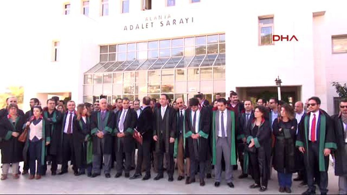 Alanya'da Avukatların Basın Açıklamasına İzin Verildi