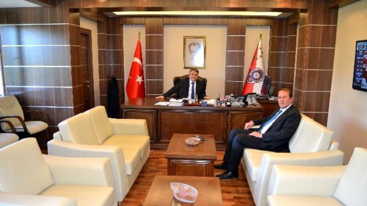 Karacan\'dan İl Emniyet Müdürü Şahin\'e Ziyaret