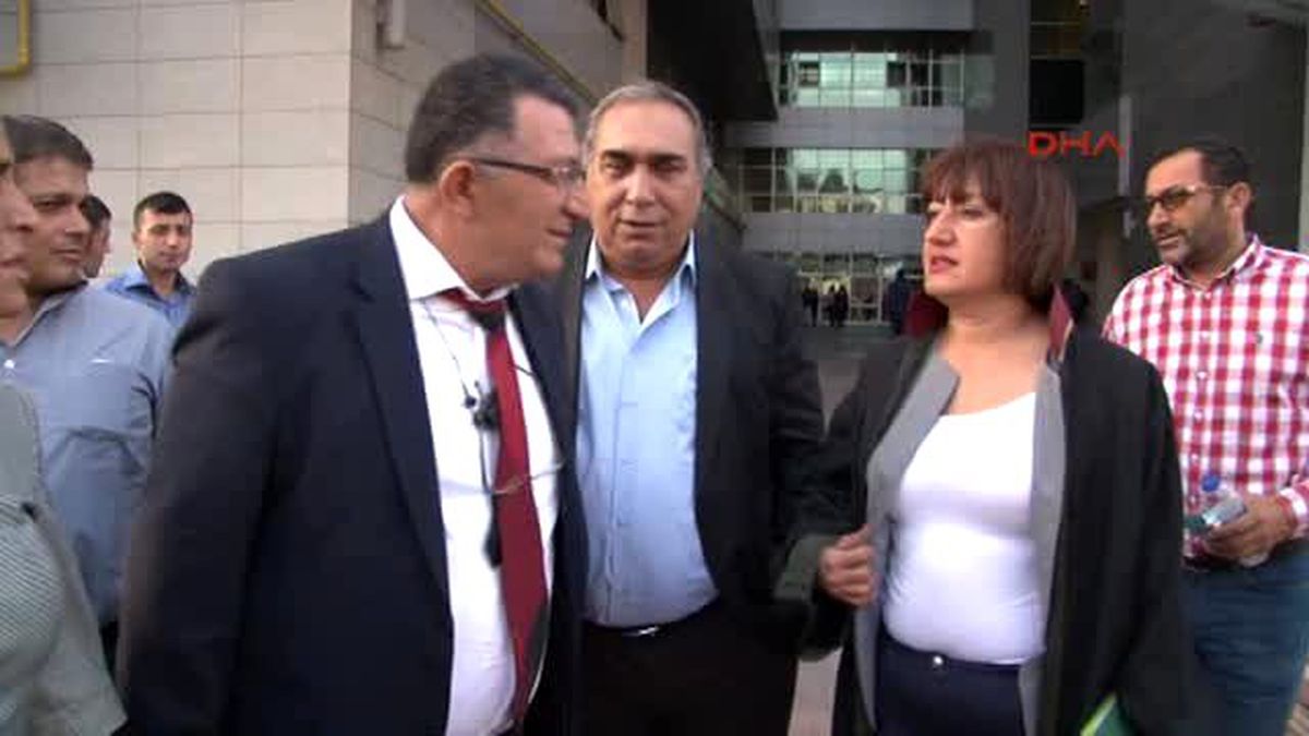 Mersin - Medyaya Destek Eyleminin İlk Duruşması Yapıldı