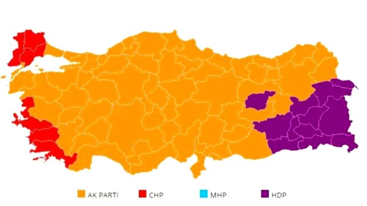 AK Parti 1 Kasım\'da Haritayı da Değiştirdi