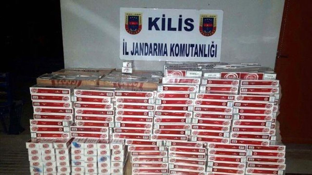 12 Bin Paket Kaçak Sigara Ele Geçirildi