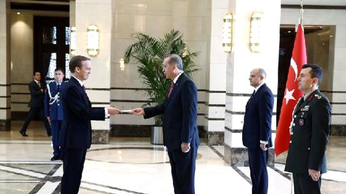 Erdoğan, Fransa Büyükelçisi Fries\'i Kabul Etti
