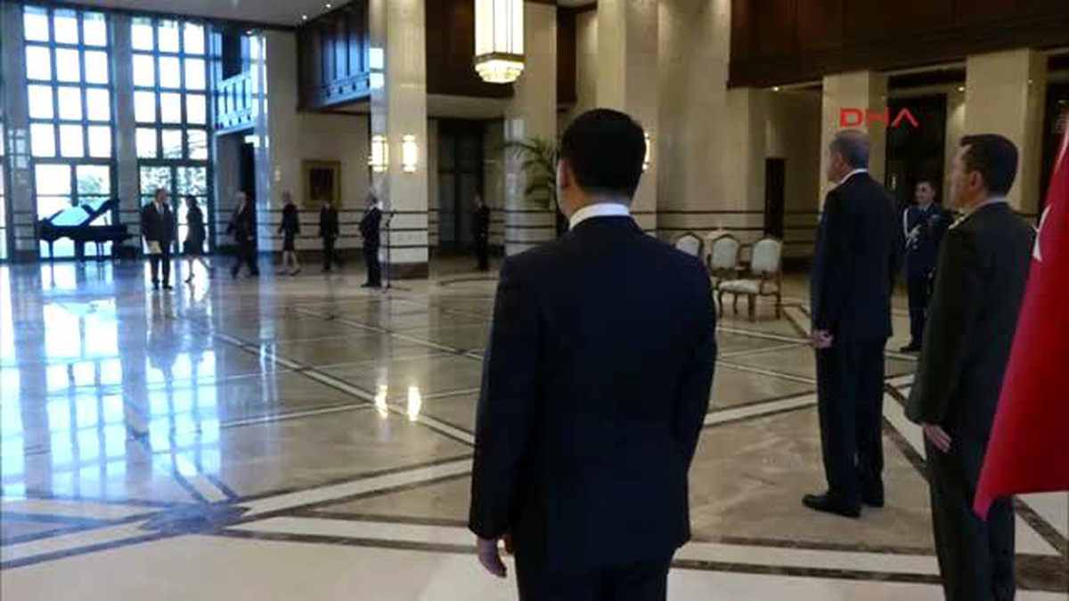 Erdoğan, Slovenya Büyükelçisi Jukic\'i Kabul Etti