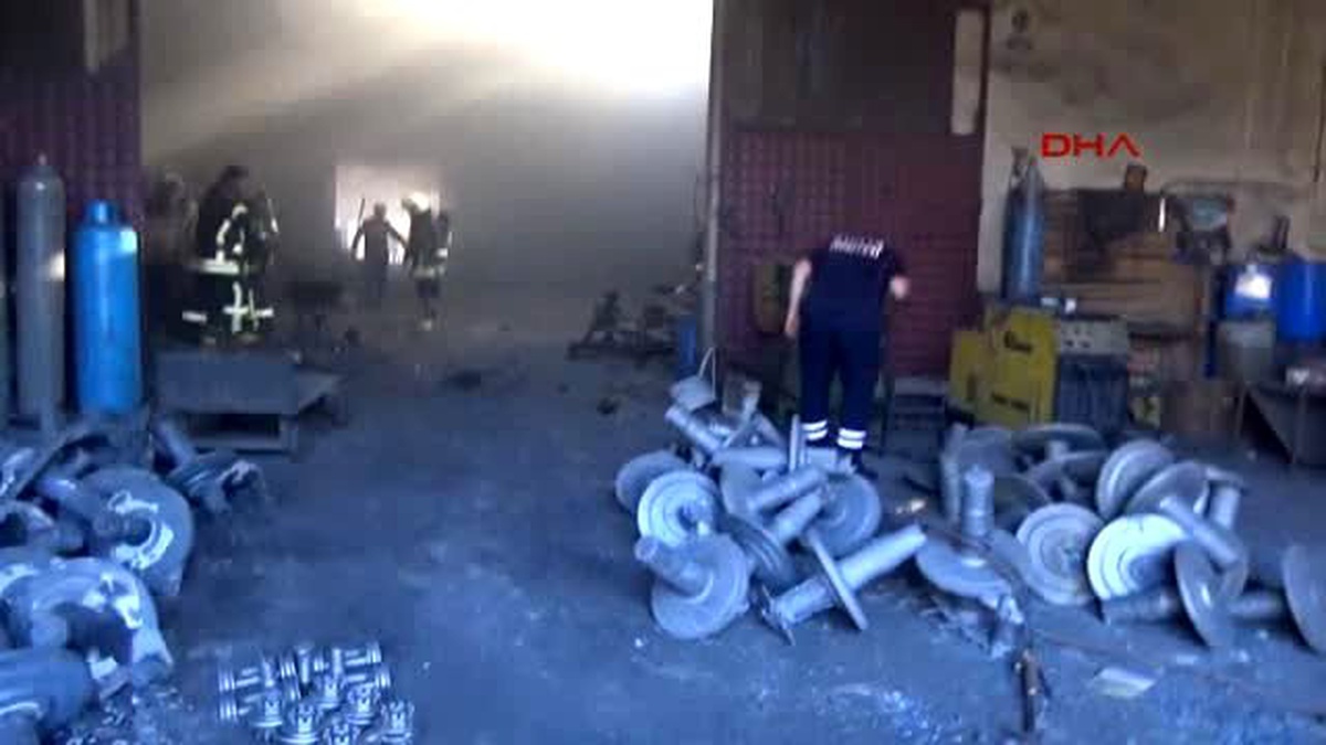 Konya - Döküm Kazanı Patladı: 2 Kişi Yaralandı