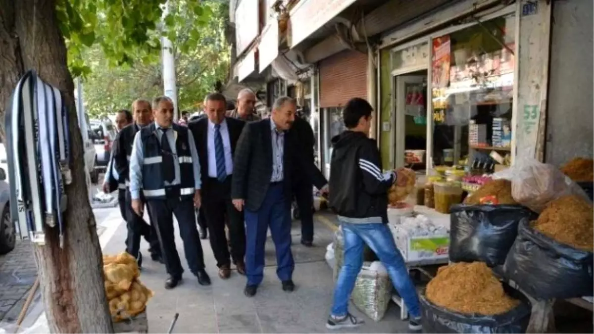 Mardin Esnafına Kaldırım Uyarısı