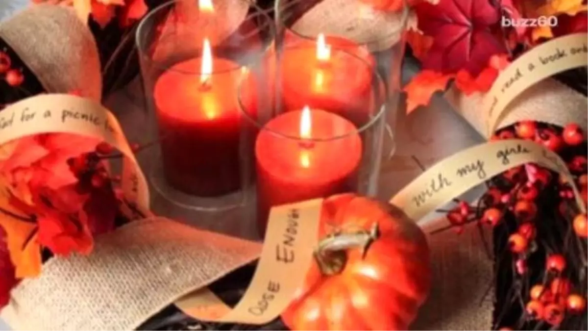 Simple Thanksgiving Centerpiece İdeas