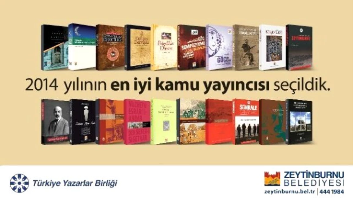 Zeytinburnu Belediyesi Kültür Yayınları Tüyap Kitap Fuarı\'nda