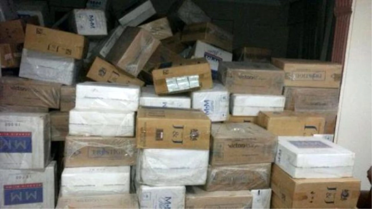 Afyon\'da 292 Bin 500 Paket Kaçak Sigara Ele Geçirildi