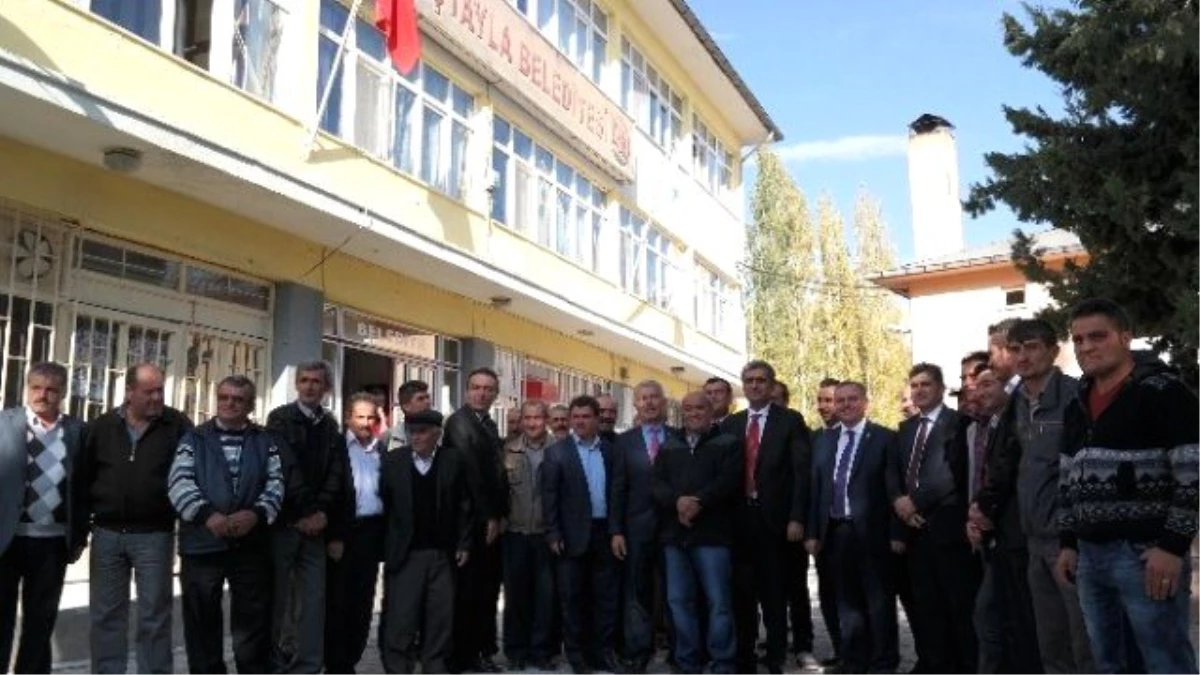 AK Parti Karaman Milletvekilleri Konuk ve Şeker\'den İlçelere Teşekkür Ziyareti