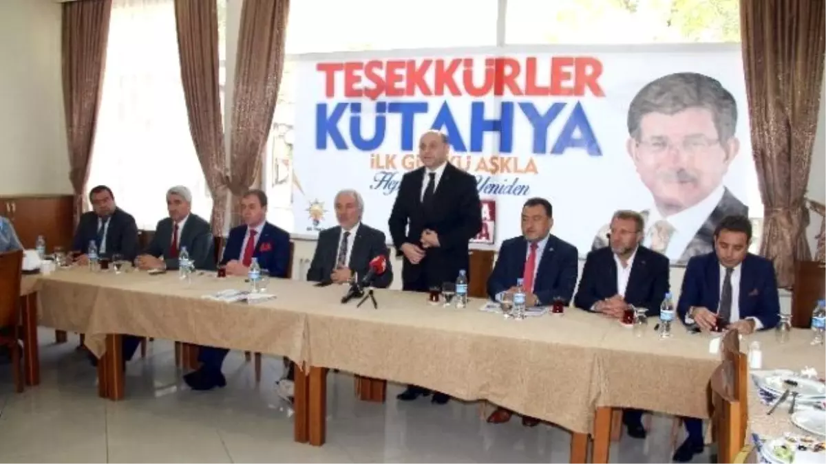 AK Parti Kütahya İl Başkanı Ali Çetinbaş: Teşekkürler Türkiye, Teşekkürler Kütahya