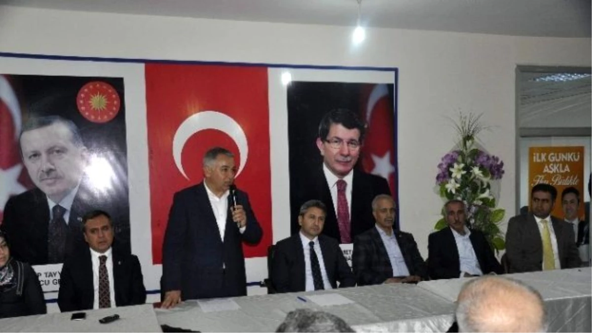 AK Parti Milletvekillerinden, Kahta İlçesine Teşekkür Ziyareti