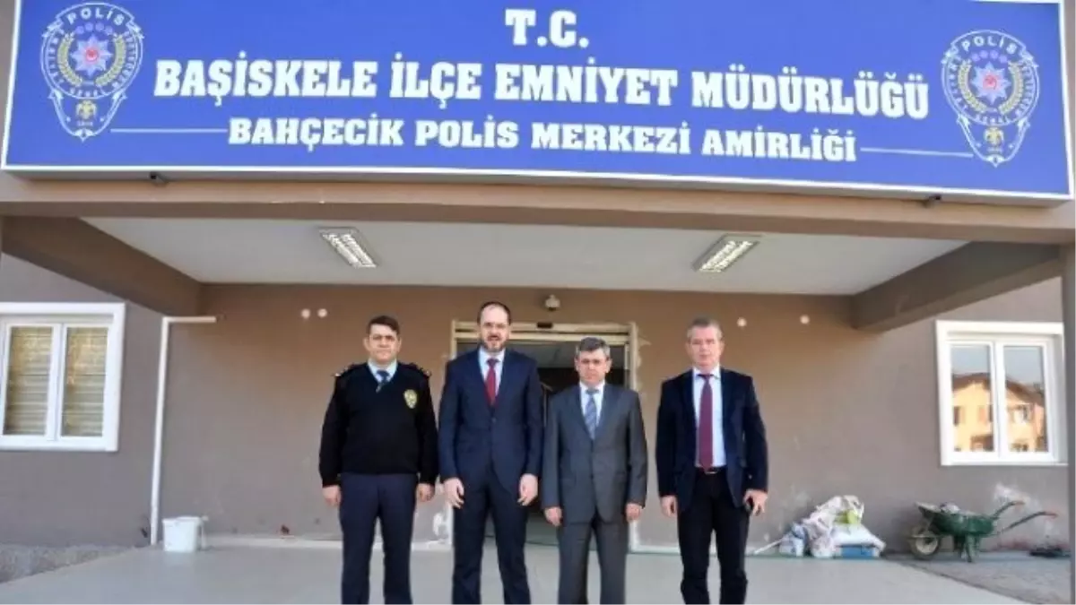 Bahçecik Polis Merkezine Emniyet\'ten Tam Not