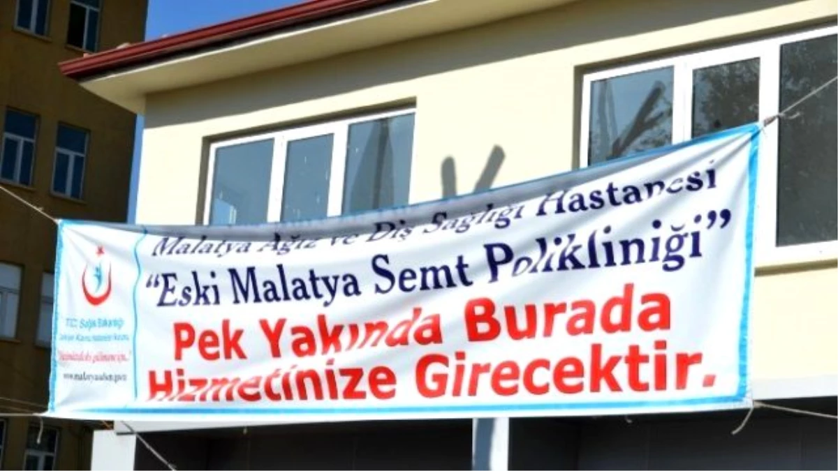 Eski Malatya, Ağız ve Diş Sağlığı Hastanesine Kavuşuyor