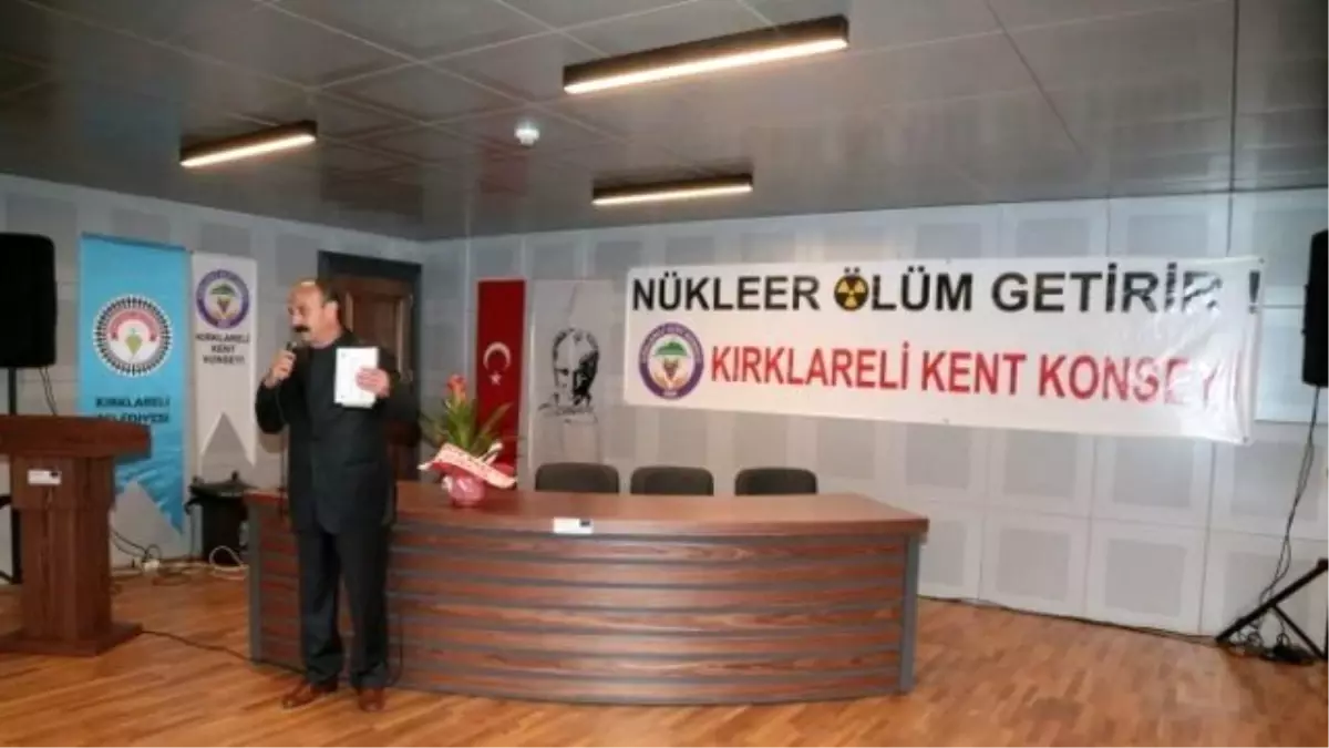 İğneada Nükleer Santral Bilgilendirme Toplantısı Yapıldı