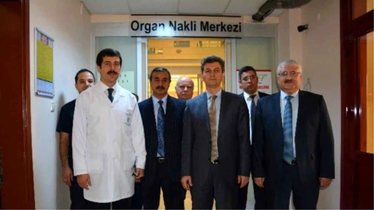 Konya İl Sağlık Müdürü Küçükkendirci, Organ Nakli Merkezini Ziyaret Etti