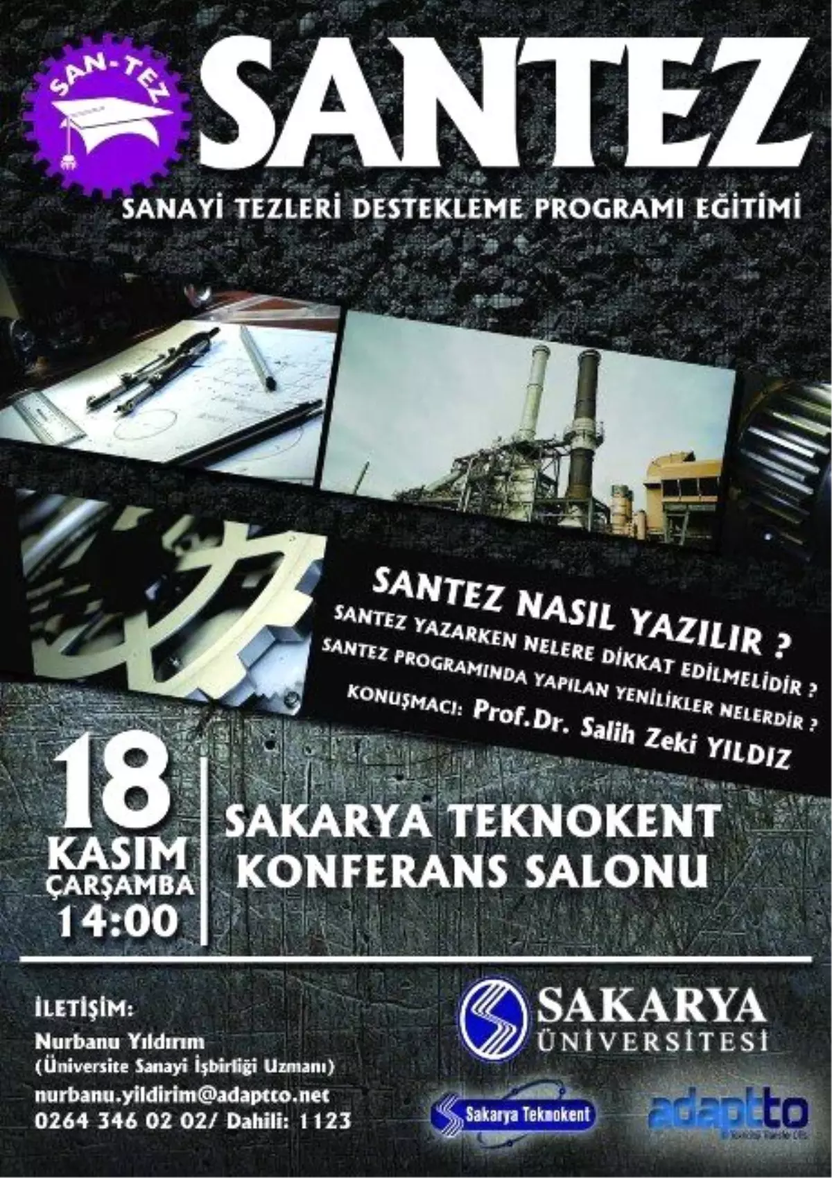 Sanayi Tezleri Destekleme Programı Eğitimi Düzenlenecek