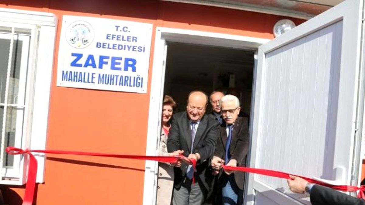 Efeler\'de Zafer Mahallesi Muhtarlık Binasına Kavuştu