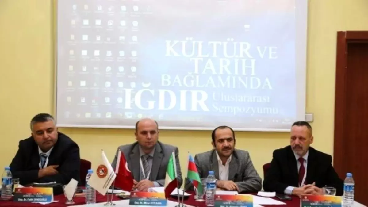 Kültür ve Tarih Bağlamında Iğdır Uluslararası Sempozyumu Devam Ediyor