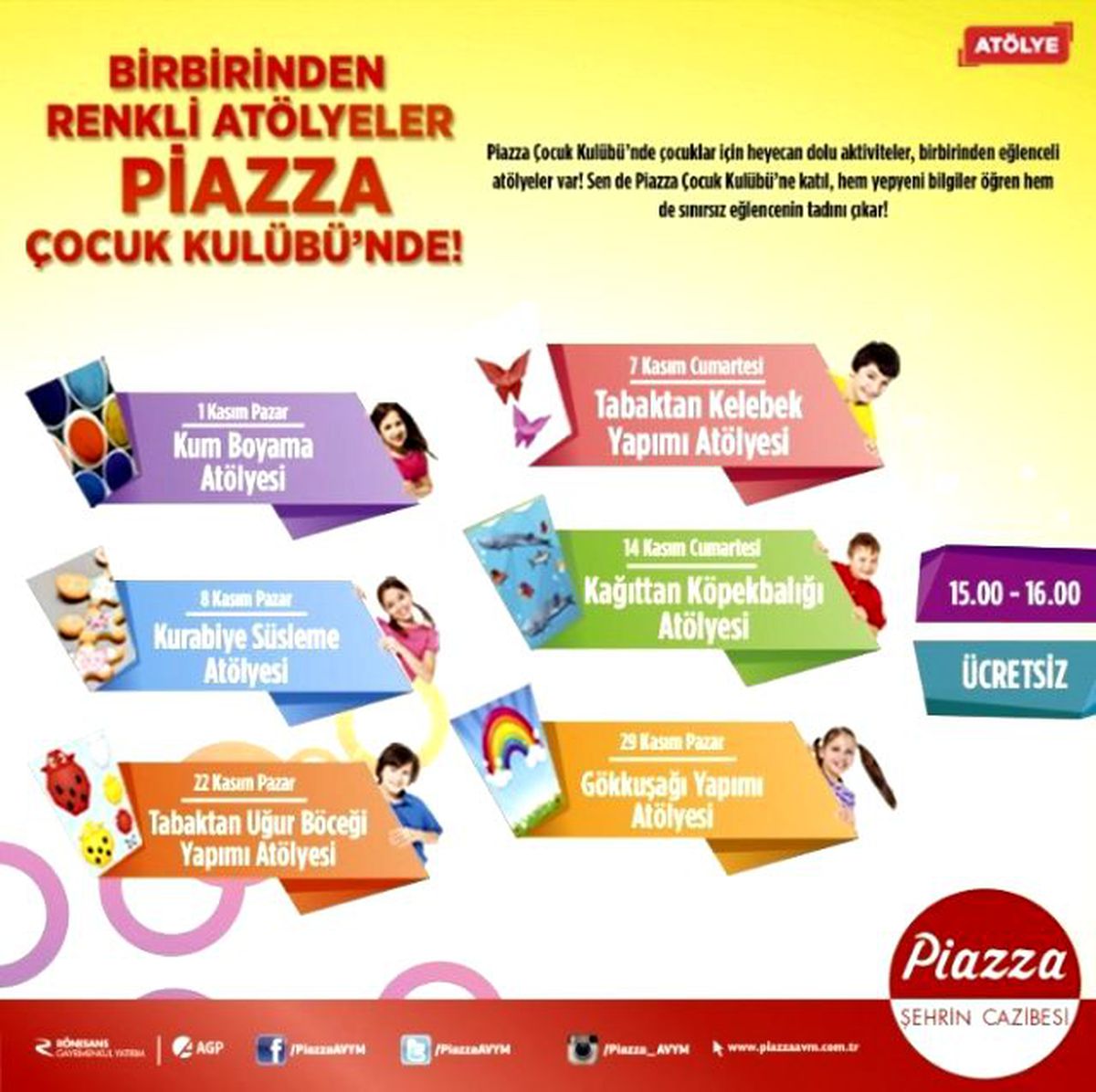 Şanlıurfa Piazzanın Atölyelerinde Kasım Şenliği